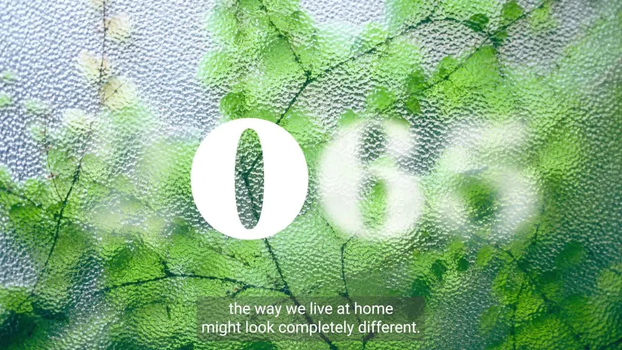 A 2065 home, where the way we live could look completely different