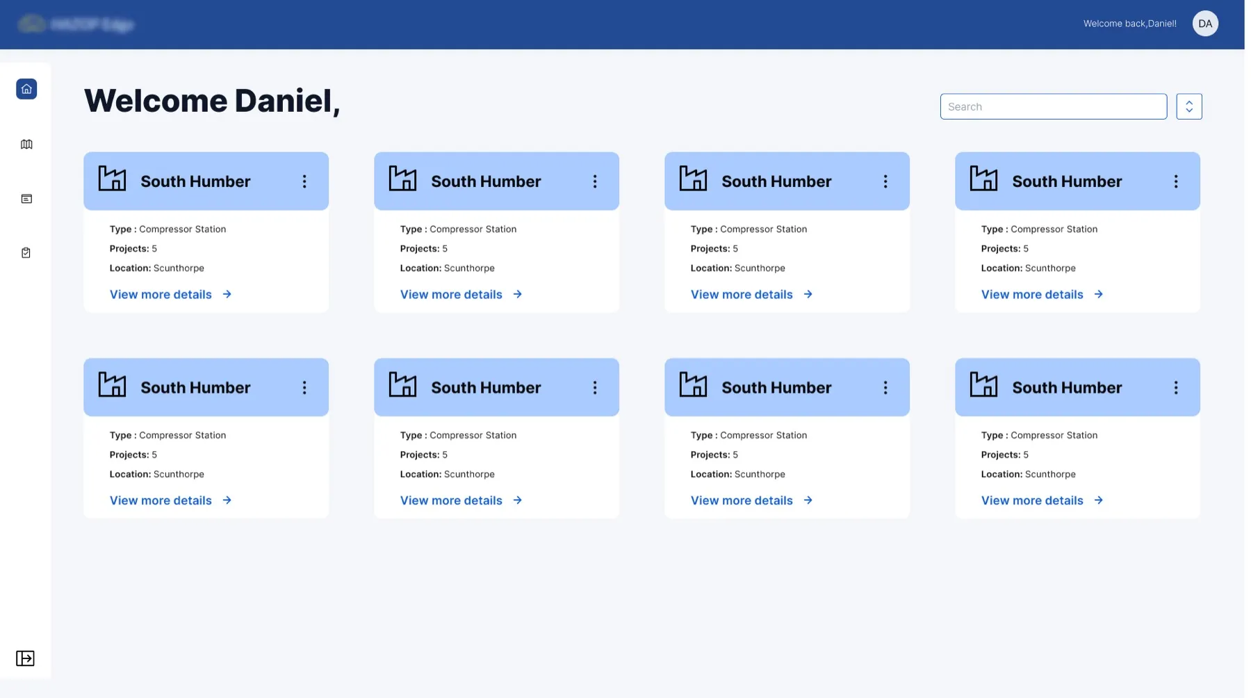 HAZOP Edge sites overview dashboard